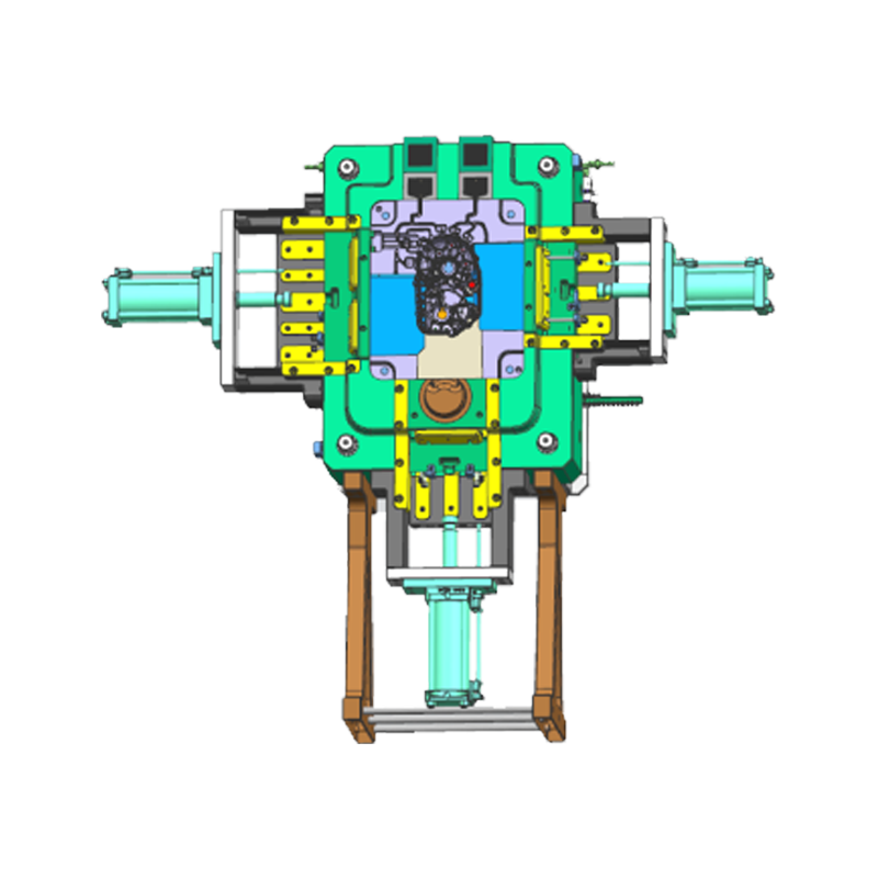 Aluminium seres transmisi cetakan rumah belakang